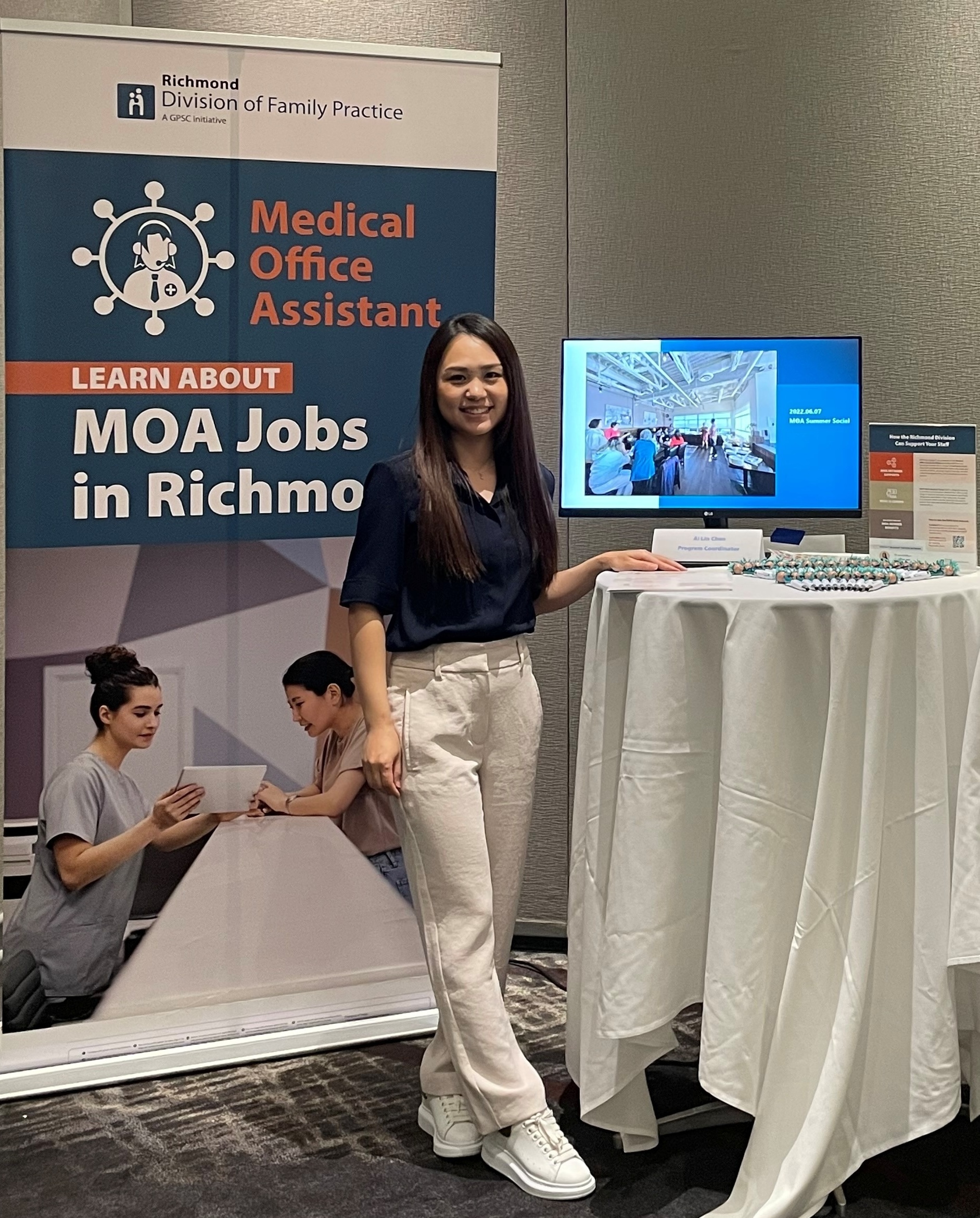 Richmond Division MOA Coordinator assisting Medical Office Assistants seeking MOA jobs in Richmond.